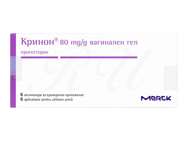 Crinone 80mg/g Vaginal Gel