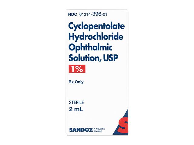 Cyclopentolate Hydrochloride Ophthalmic Solution